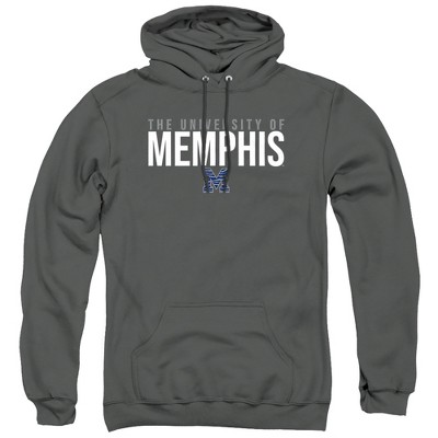 University of Memphis Official Stacked Adult Pull-Over Hoodie