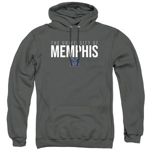 University of Memphis Official Stacked Adult Pull-Over Hoodie - 1 of 4
