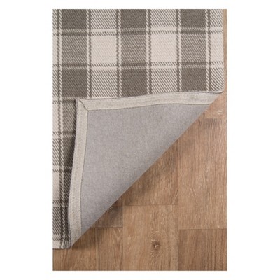 Handmade Marlborough Gray Wool Area Rug 3'6" x 5'6"