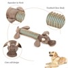 VECELA Pet Supplies Dog Toys, Dog Chew Toys for Small & Medium Dog, Biting Toys Pet Plush Rubber Toys for Teething - 4 of 4