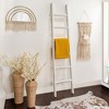 Sagebrook Home 24"L Gold Toned, Arched Mirrored Wall Decor, Modern Bohemian Style, Crafted with Iron and Mirror - 2 of 4