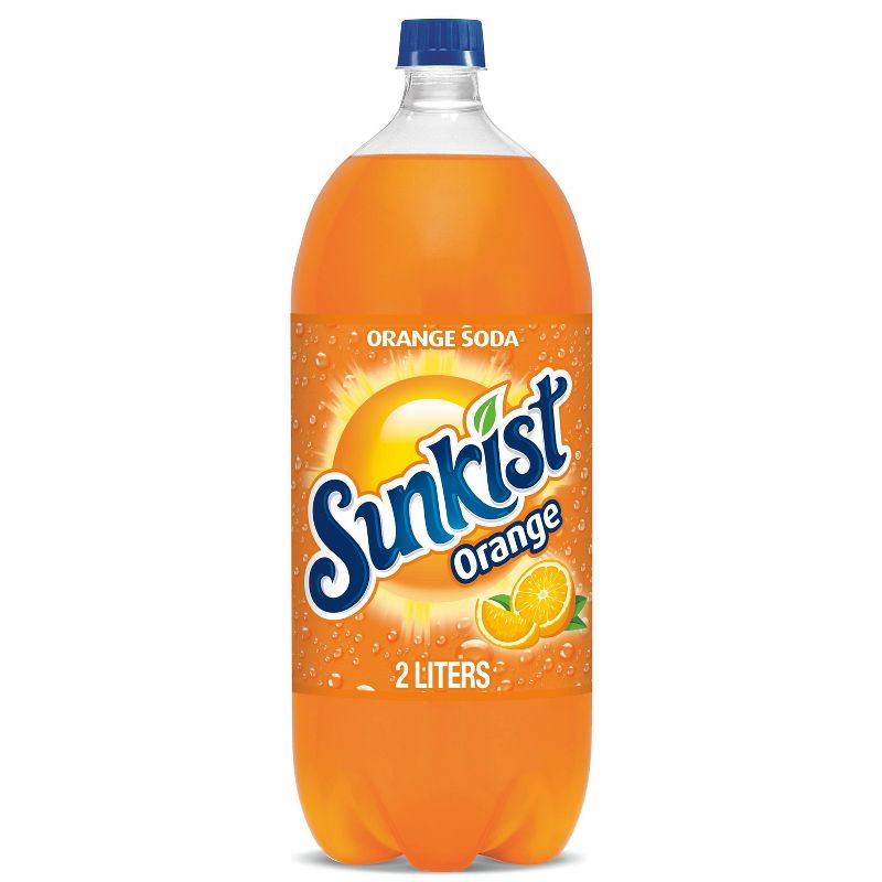 Sunkist Orange Soda - 2 L Bottle, 1 of 8