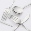 REGALWOVEN Stainless Steel Mirror Polished Flatware with Knife Spoons and Fork 24 Pieces - 3 of 4