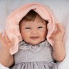 Paradise Galleries Realistic Reborn Toddler Doll Sweetie Pie, 19 inch, Rooted Hair and Magnetic Pacifier, 7-Piece Baby Doll Gift Set - 3 of 4