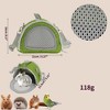 Unique Bargains Breathable Small Animal Travel Carrier with Shoulder Strap for Hamster Chinchilla Rabbit - 2 of 4