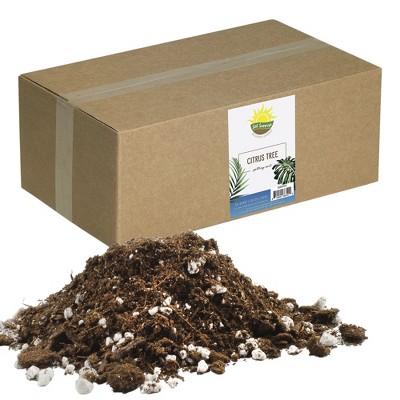 Soil Sunrise Citrus Tree Potting Soil Mix, for Indoor Oranges, Lemons, Limes and More