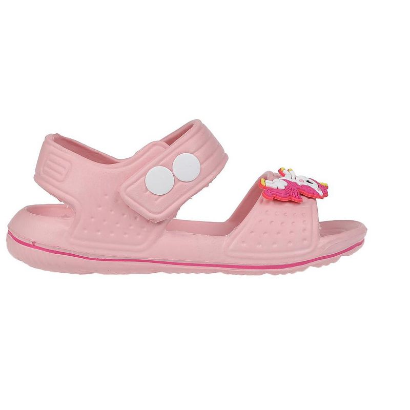 FOAMWALK Toddler Girl's EVA Sandals with Charm Detail- Comfy Sandals for Toddler, 2 of 9