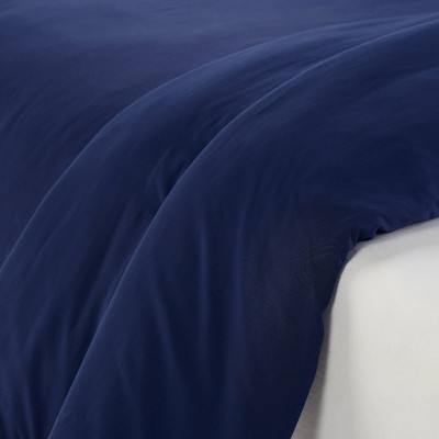 Navy Twin/Twin XL Ultra Soft Hypoallergenic Duvet Cover Set