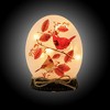 Stony Creek 5.75 In Cardinal W/ Aspen Lit Orb Base Lighted Fall Glass Orb Novelty Sculpture Lights - 4 of 4