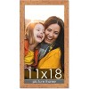 PosterPalooza | Shabby Chic Orange Picture Frame - UV Acrylic, Foam Board Backing, Hanging Hardware - 2 of 4