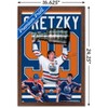 Trends International Wayne Gretzky - Jersey Framed Wall Poster Prints - 3 of 4