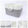 Unique Bargains Fabric Collapsible Spacious Capacity Easy to Clean Storage Bins - 2 of 4
