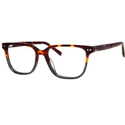 tortoise havana brown amber/grey fade/silver accent