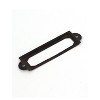 Unique Bargains 60mmx17mm Metal Frame Drawer Box Case Cabinet Card Label Holders 20 Pcs - 3 of 3