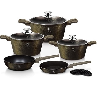T-fal Platinum Endurance Stainless Steel 14pc Cookware Set With Non-stick  Frypan : Target
