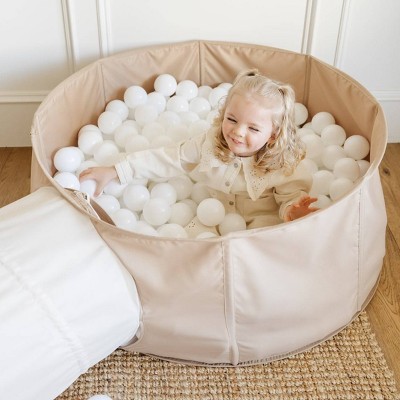 Rollic by Gathre Playroom Bundle Tent Tunnel and Ball Pit - Cream