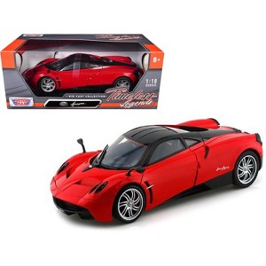 Pagani Huayra Red 1/18 Diecast Car Model by Motormax - 1 of 4