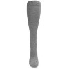 Memoi Unisex Classic Athletic Cushion Sole Knee High Cotton Blend 15-20mmHg Graduated Compression Socks - 2 of 4