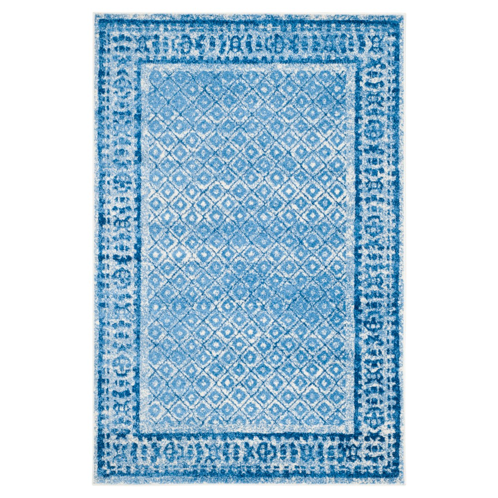 Remi Area Rug - Silver/Blue (6'x9') - Safavieh