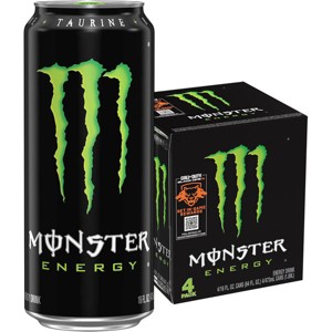 Monster Energy, Original - 4pk/16 fl oz Cans - 1 of 4