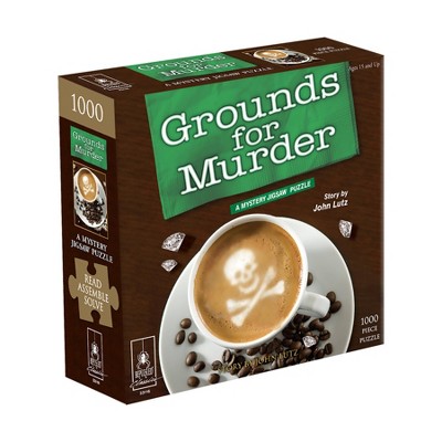 Bepuzzled Classic Mystery: Grounds for Murder Jigsaw Puzzle - 1000pc