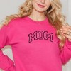 Simply Sage Market Women's Graphic Sweatshirt Embroidered Mom Varsity Outline - 2 of 3