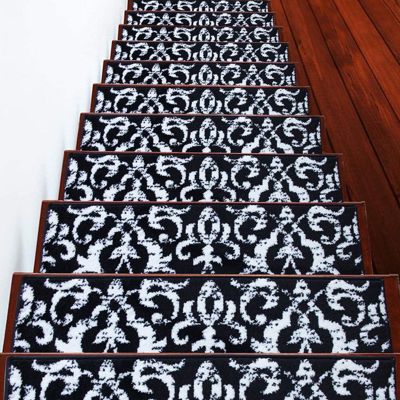 Sussexhome Floral Collection Anti-Slip Carpet Stair Treads, 9" X 28", 2 of 11