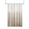 PAGED 72x72 Inch Polyester Ombre Printed Shower Curtain with 12 Button Holes on Top,Seersucker Shower Curtains for Bathroom - 2 of 4