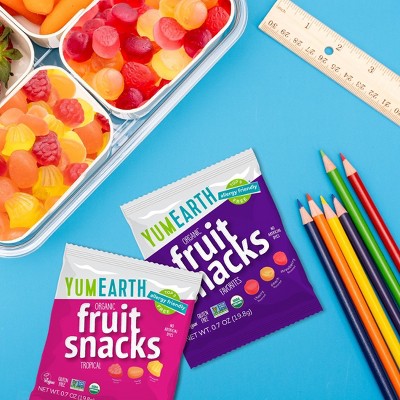 YumEarth Organic Variety Fruit Pouch Snack Box - 21oz/30ct