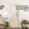 Tobacco Cloth Natural Door Panel 72x40  VHC Brands - 3 of 4