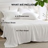 Deep Pocket Queen Sheets - Prewashed Ultra-Soft Queen Sheet Set, Fits Mattresses Up to 18 Inches Thick, Breathable & Secure Fit, Hotel Luxury Bedding - 4 of 4