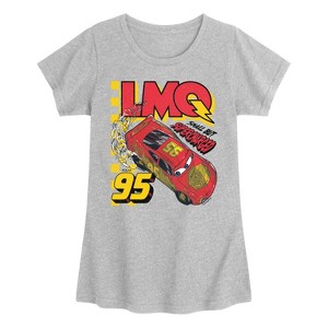 Girls' - Disney - Supercharged Lmq Fitted Short Sleeve Graphic T-Shirt - 1 of 3
