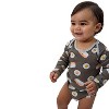 Onesies Brand Baby Neutral 4-Piece Onesies Bodysuits and Pants, Miso Happy - 2 of 4
