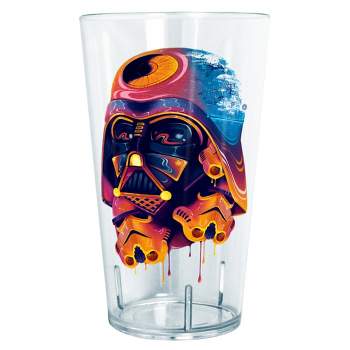 Star Wars Darth Vader Free Time 16oz Pint Glasses GameStop Exclusive 4-Pack