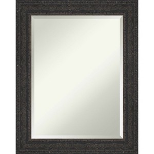 Amanti Art Attic Aged Beveled Wood Framed Bathroom Vanity Wall Mirror - 1 of 4
