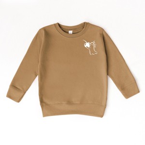 The Juniper Shop Boo Cheri Ghost Toddler Sweatshirt - 1 of 4