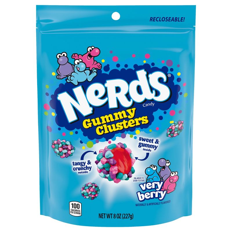 Nerds Candy Gummy Clusters - 8oz, 1 of 13