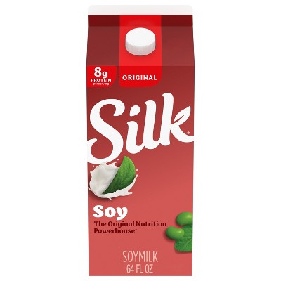 Silk Original Soy Milk - 0.5gal : Target