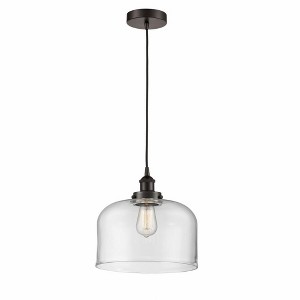 Bell - 1 Light Mini Pendant In Industrial Style-11.75 Inches Tall and 12 Inches Wide - 1 of 1