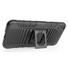 Nakedcellphone Combo for iPhone Xs Max - Ring Grip/Stand Case and Belt Clip Holster - Black - 4 of 4