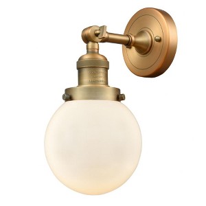 Beacon - 1 Light Wall Sconce In Industrial Style-12 Inches Tall and 6 Inches Wide - 1 of 1