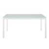 Modway Raleigh 59" Outdoor Patio Aluminum Dining Table - 2 of 4