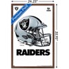 Trends International NFL Las Vegas Raiders - Drip Helmet 20 Framed Wall Poster Prints - 3 of 4