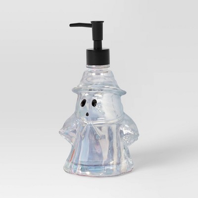 Halloween Ghost Iridescent Glass Soap Pump - Hyde and EEK! Boutique™