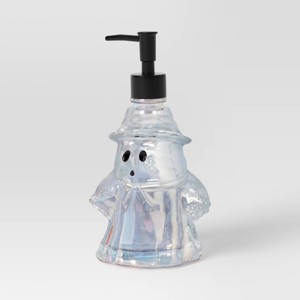 Halloween Ghost Iridescent Glass Soap Pump - Hyde and EEK! Boutique™ - 1 of 3