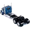 Peterbilt 589 2-Axel Day Cab Blue Metallic 1/87 (HO) Scale Plastic Model Car by HO Logistics - 3 of 4