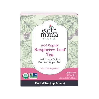 Earth Mama Organics Raspberry Leaf Tea 0 84oz Target