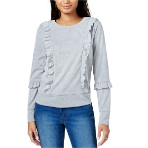 maison Jules Womens Metallic Sweatshirt - 1 of 1