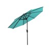 WestinTrends 9 Ft Outdoor Patio Market Table Umbrella with Tilt and Crank - 2 of 4