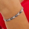 Disney Mickey Mouse Sterling Silver Cubic Zirconia Tennis Bracelet, 7.5'' - image 3 of 4